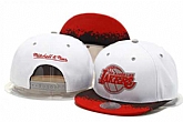 Lakers Team Logo White Adjustable Hat GS,baseball caps,new era cap wholesale,wholesale hats